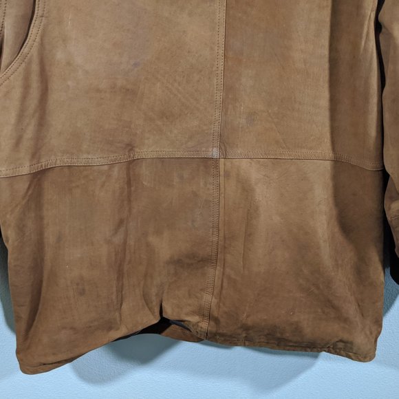Phase 2 men's suede leather jacket Size XL Vintage - Picture 5 of 8